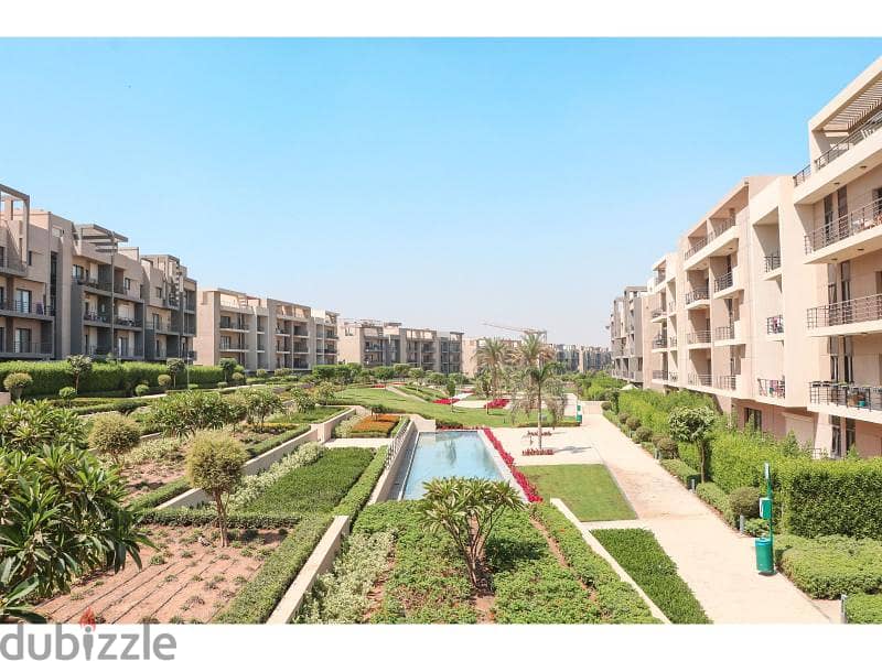 Apartment for sale in installments, with a down payment of 4 million, fully finished, in the settlement, inside a compound 6