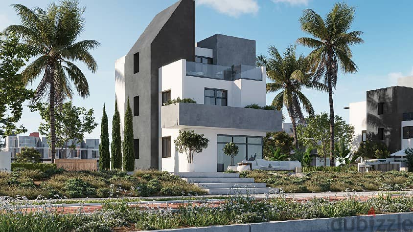 At a competitive price + the longest repayment period. . A distinctive villa for sale in installments in New Sheikh Zayed 14