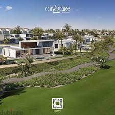 twin House 400 m land + 270 m Bua in Diyar al Qataria View land scape in new cairo - golden square -middle ring 2