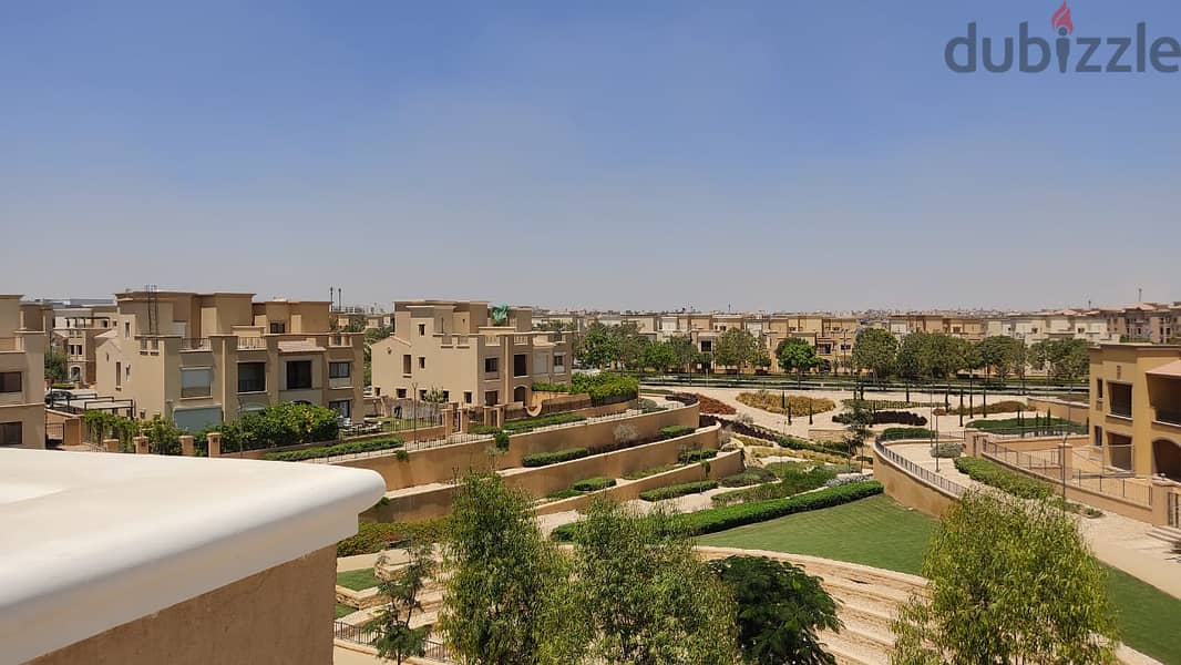 Twinhouse 341m with amazing view on landscape in Mivida | New Cairo 5