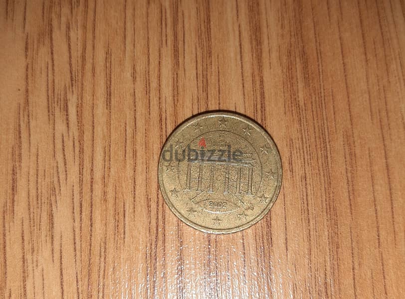 50 سنت يورو الماني ٢٠٠٢ G 0