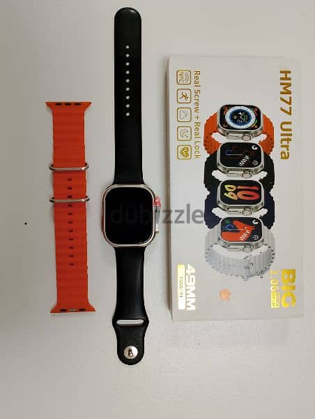 smart watch hm77 ultra للبيع 1
