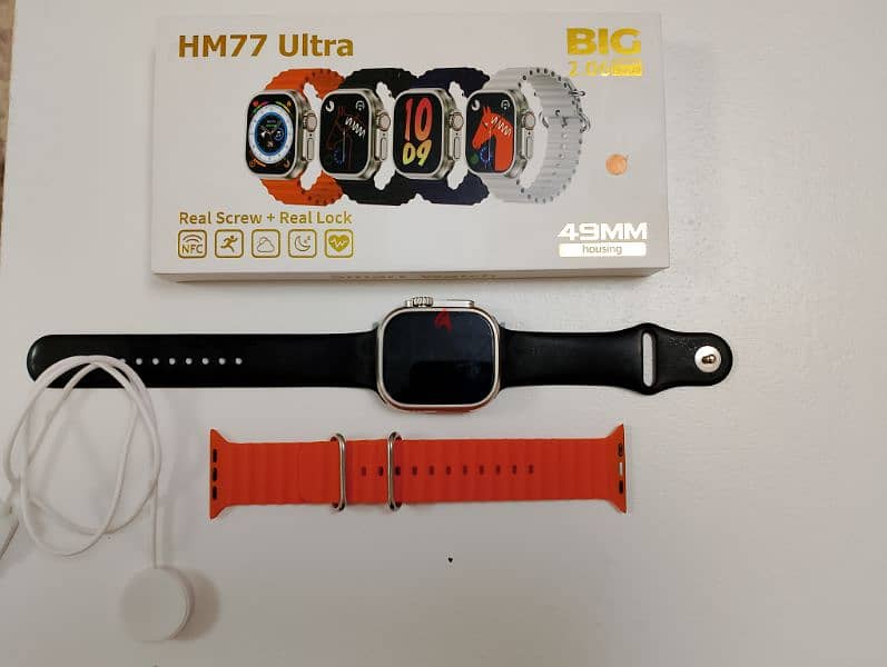 smart watch hm77 ultra للبيع 2
