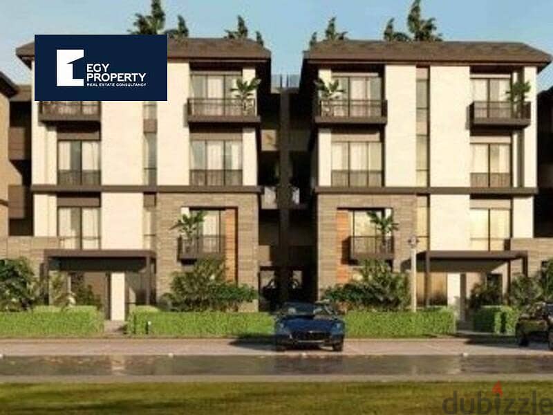 Town House for sale In Telal East New Cairo with 5% down Payment and installments Direct on lagoon 2