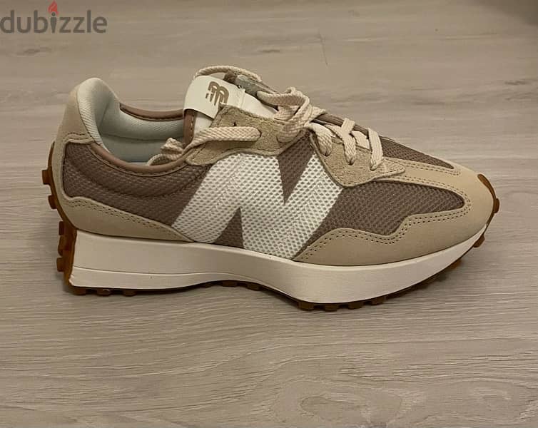 Original New Balance 327 - Beige Unisex Shoes 4