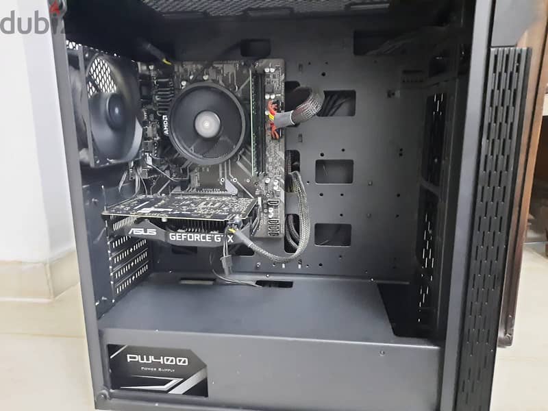 pc gaming ryzen 5 /تجميعة ryzen 3600 b450 16gb ram 2