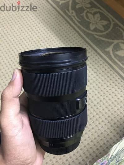 Lens Sigma art 24-35 F2 For Canon