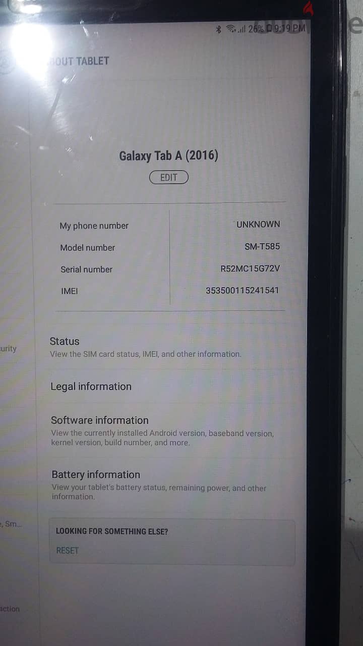 Samsung Tab A6(2016) 7
