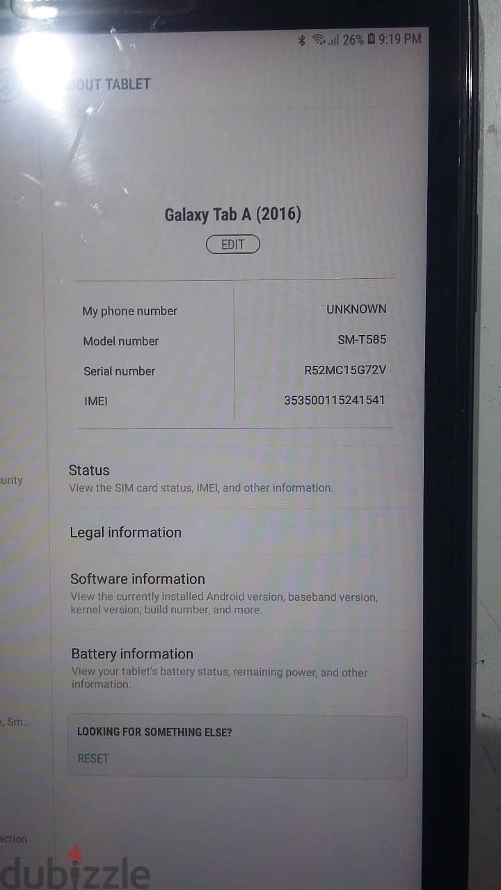 Samsung Tab A6(2016) 10