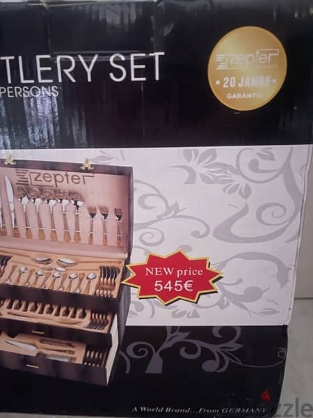 zepter cutlery set 72 pcs 8