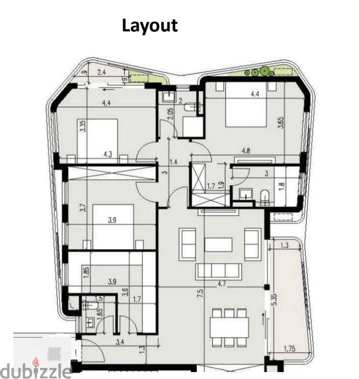 Apartment For Sale In Badya Palm Hills October  UNDER MARKET PRICE 6