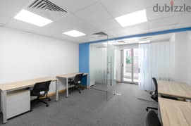 Private office space for 5 persons in Kamarayet Roushdy
