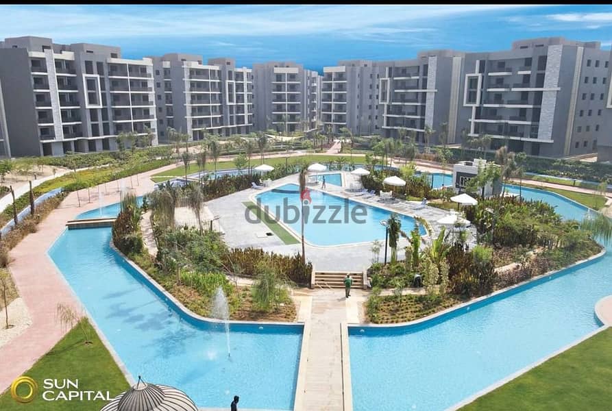 For inspection, an apartment for sale at the lowest price, two minutes from Mall of Arabia 8