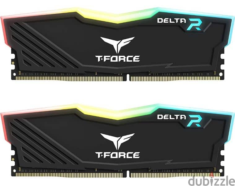 TEAMGROUP T-Force Delta RGB DDR4 32GB (2x16GB) 3600MHz Gaming Memory 2