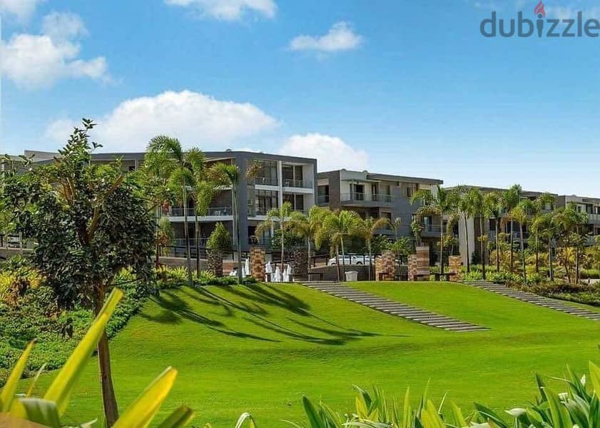 Villa for sale with a private garden 202m in a prime location in Taj City Compound, Fifth Settlement 4