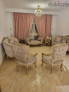 طقم صاله صالون فرنسي مذهب Classic baroque living room bargain ~~~ 0