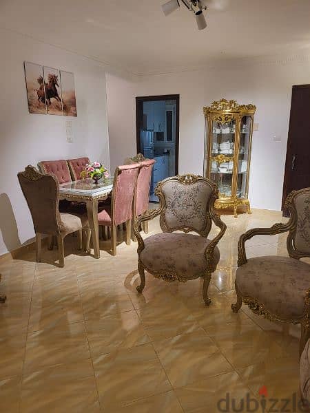 طقم صاله صالون فرنسي مذهب Classic baroque living room bargain ~~~ 3