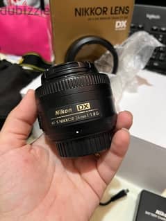 عدسة  ٣٥ نيكون  - Nikon lens 35mm
