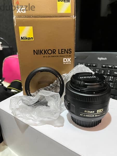 عدسة  ٣٥ نيكون  - Nikon lens 35mm 1