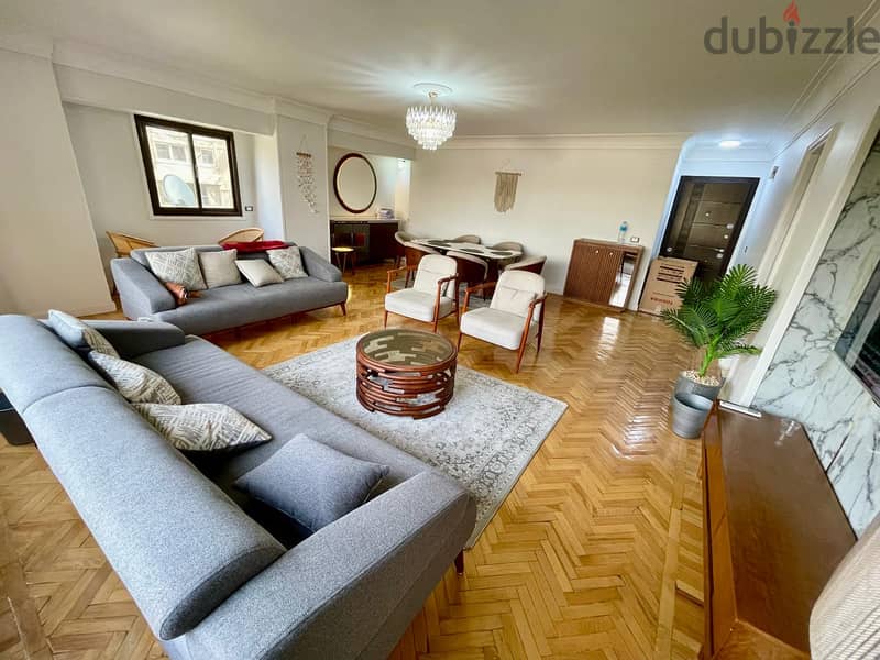 Furnished apartment for rent in Dokki 4