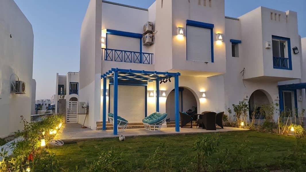 Chalet for sale in Mountain View, North Coast, on the Sidi Abdel Rahman Sea, at the offering price 10