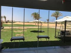 Super Lux Villa with High End Finishing for Sale with Prime Location First Row on Golf in Hacienda Bay