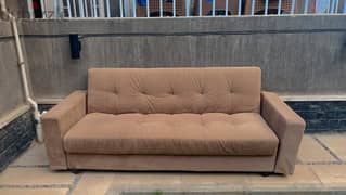 Used couch for sale in Madinaty - كنبة مستعملة للبيع في مدينتي 0