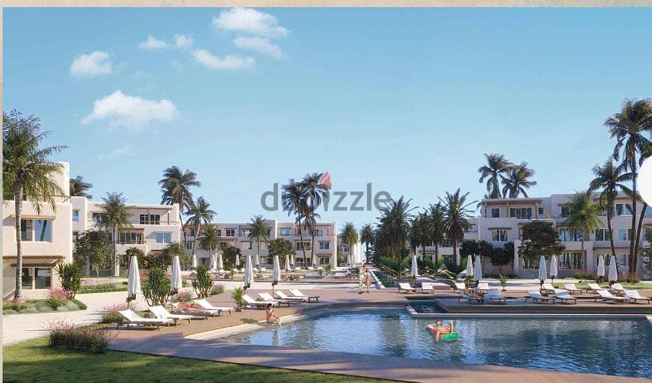 شاليه بجاردن للبيع في هاسيندا ويست Chalet for sale in Hacienda West 1