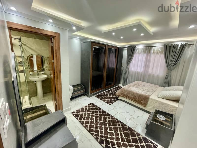 Furnished 2-bedroom apartment for rent in Al-Batal Ahmed Abdel Aziz Street 5