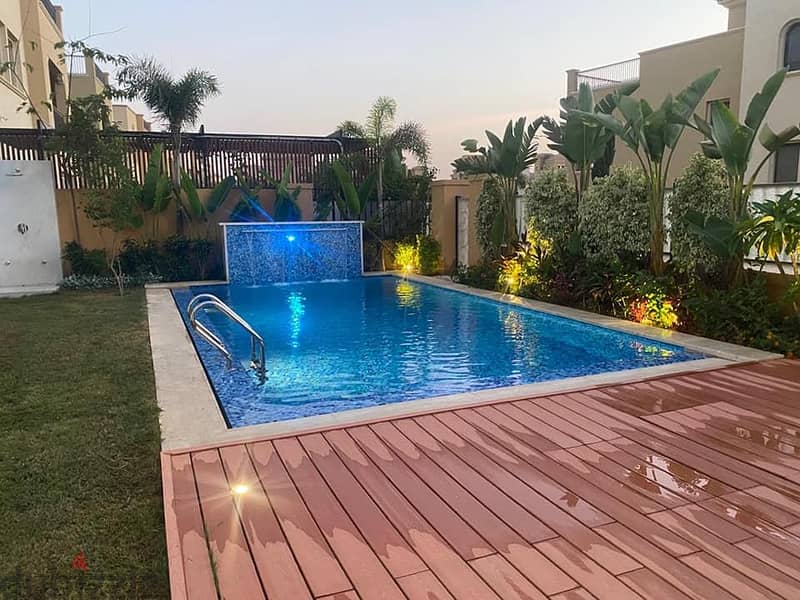 Villa for sale, 240 meters, Taj City Compound, First Settlement, next to Madinaty, in front of Cairo International Airport, 70% discount installments 8