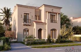 Twin house shot  In the heart of the Fifth Settlement, New Cairo   In City Gate Compound Qatari Diar  Prime Location  Lands 400 m Buildings 270 m