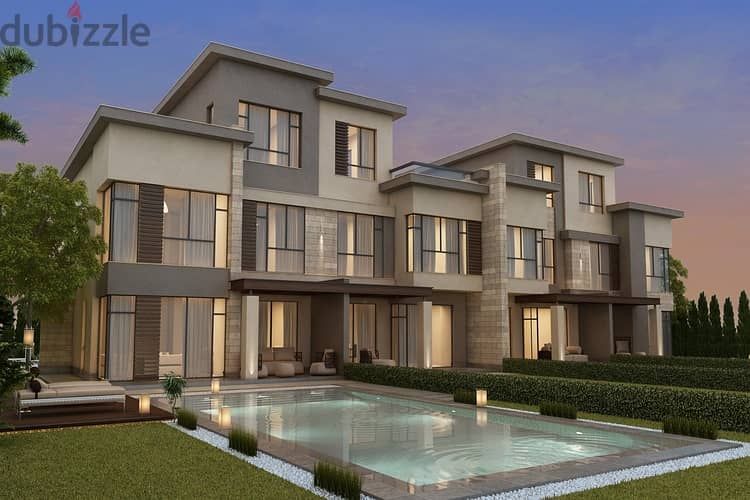 Sodic Villette - Golden Square Twin House 315 meter fully finished  Ready to move bahary with the lowest price 0