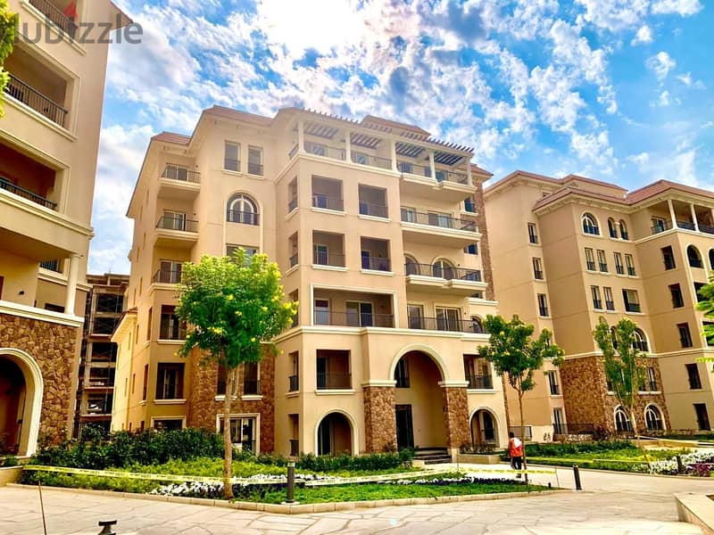 Apartment for sale, 179 square meters, 3 bedrooms, finished, next to the American University, Fifth Settlement, in installments over 7 years, Avenue 9 14