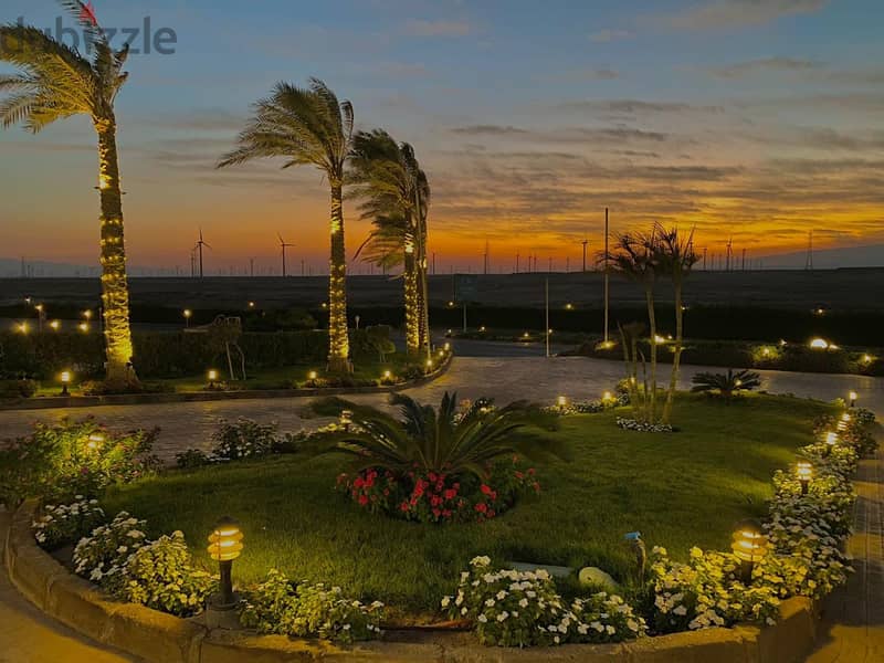 Enjoy (the lowest monthly installments) and own a chalet overlooking the sea in Ain Sokhna 12