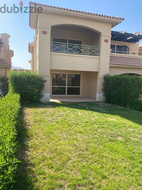 Chalet with garden 3 rooms for sale immediate receipt fully finished ultra super lavista topaz Ain Sokhna Panorama Sea View special discount on cash 21