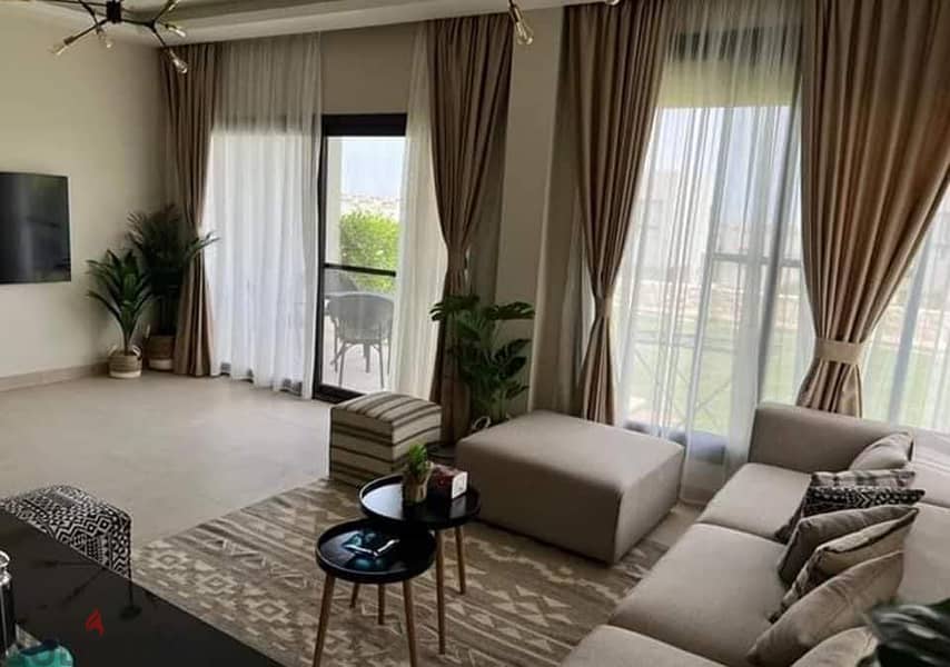 3-room hotel apartment, fully finished, with air conditioners, with a 10% down payment and the rest in installments, with the longest payment period w 2