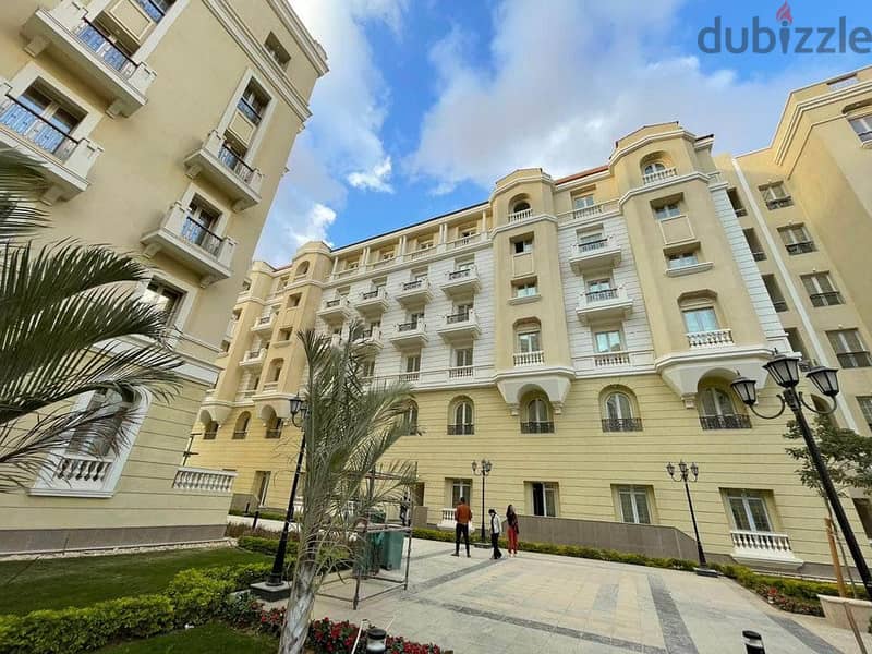 Apartment for sale, on the key, fully finished, in a residential compound, 140 m in front of Madinaty City 15