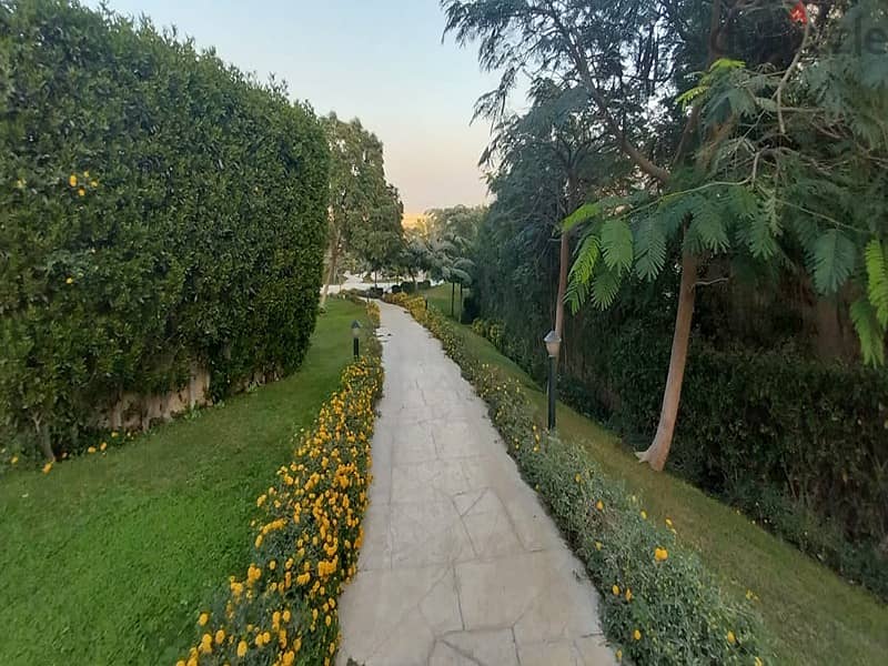 Resale villa in Princess compound next to Mall of Egypt - 446m on land 580m ready to move at a special price and open view 5