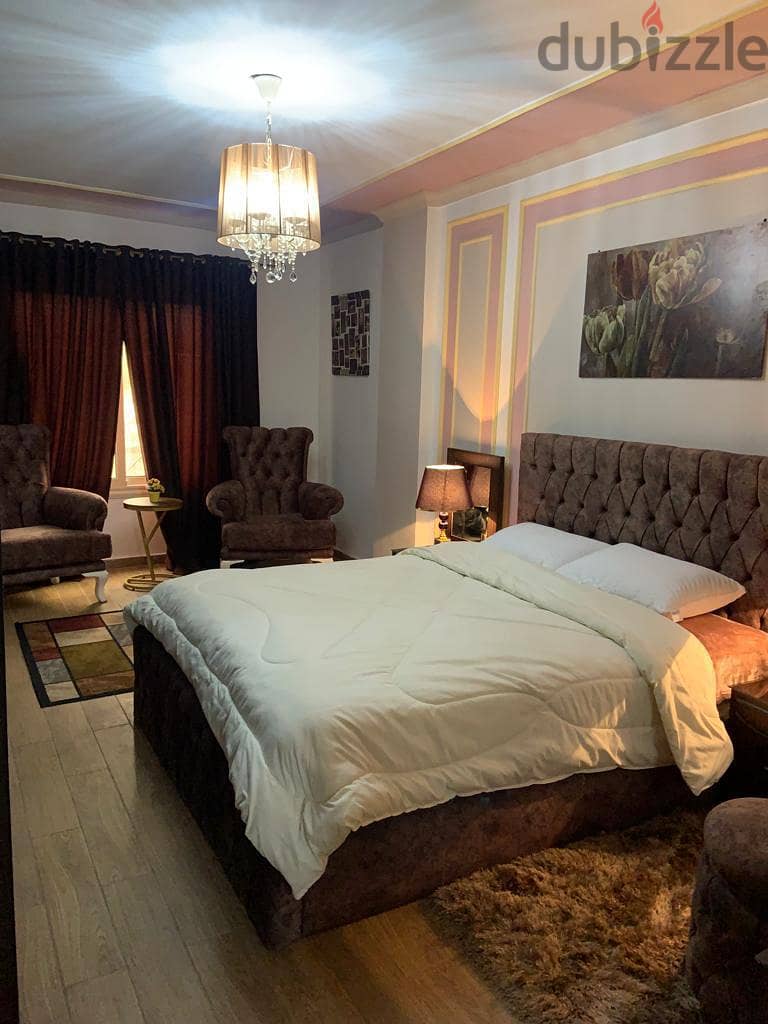 Furnished apartment for rent close to services and the Eastern Market in Al-Rehab, New Cairo 15