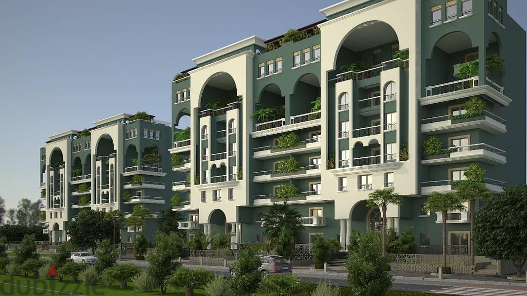 Apartment, semi-finished, next to the British University, in installments 2