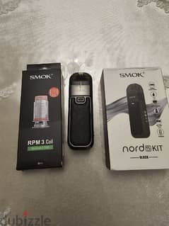 Vape Smoke Nord 5 with 5 RPM coils