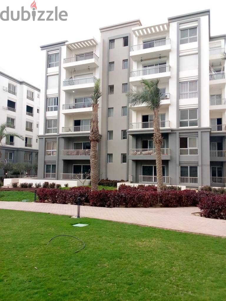 The lowest price for an apartment 123m in a best phase in compound hyde park with installments 8