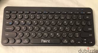 Keyboard Point P-850 works on IOS, Android & Windows