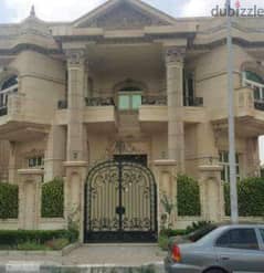 1200 sqm villa for sale, super luxurious finishing, with furniture, appliances & AC'S in Choueifat