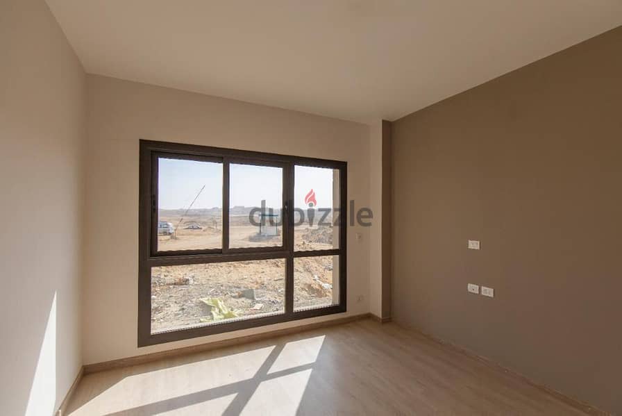 For sale, 149 sqm apartment, finished, with air conditioners, behind Royal City in Sheikh Zayed, in installments 2