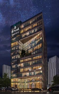محل تجاري أرضي 62m+45m  اول فندق روتانا في العاصمة الإدارية jeval mall