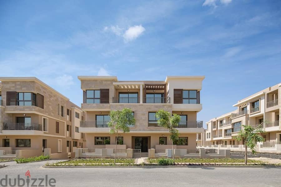 Standalone 208 meter villa for sale in Taj City Compound, New Cairo, Suez Road, in front of Cairo International Airport, installments 70% discount 7
