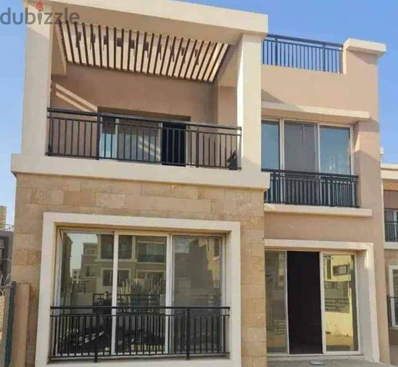 Standalone 208 meter villa for sale in Taj City Compound, New Cairo, Suez Road, in front of Cairo International Airport, installments 70% discount 14