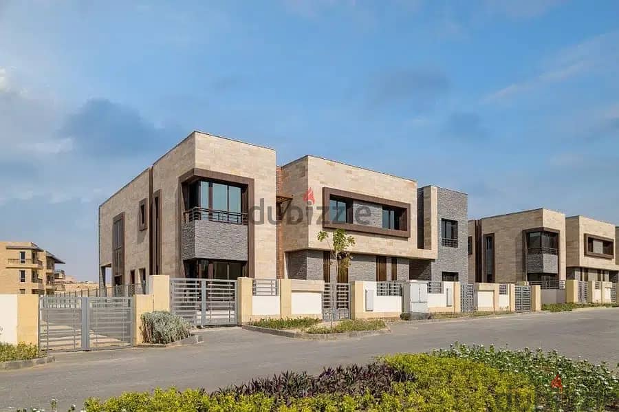 Standalone 208 meter villa for sale in Taj City Compound, New Cairo, Suez Road, in front of Cairo International Airport, installments 70% discount 19