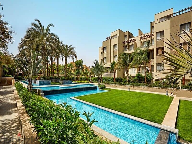 Apartment 155 meters for sale in Swan Lake Compound, fully finished, by Hassan Allam 1
